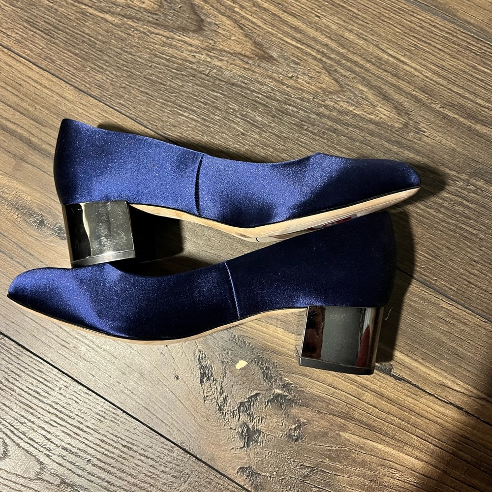 Imagine Vince Camuto Silky Blue Heels